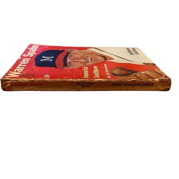 Warren Spahn Immortal Southpaw by Al Silverman Paperback Book Novel 1961 - Picture 3 of 14